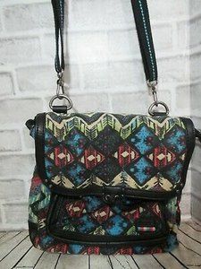 The Sak backpack purse convertible shoulder bag crossbody aztek chevron boho bac